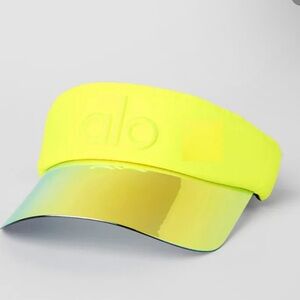 ALO Airlift Solar Visor in Highlighter NWT